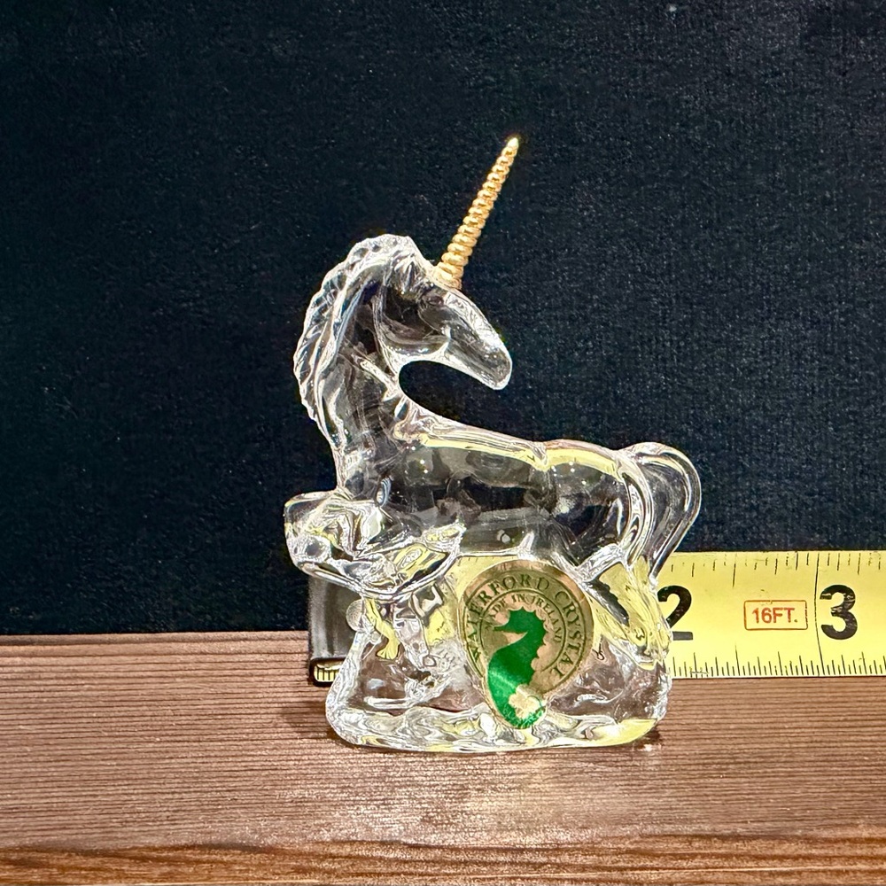 Vintage Waterford Crystal Unicorn - Picture 6 of 11
